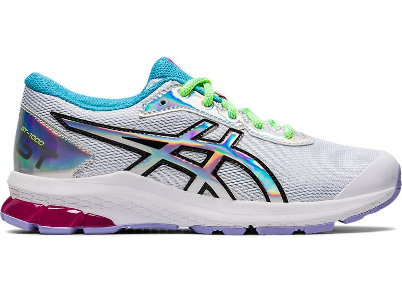 Sapatilhas Running Asics GT-1000 9 GS Criança Branco, 6874A537.008